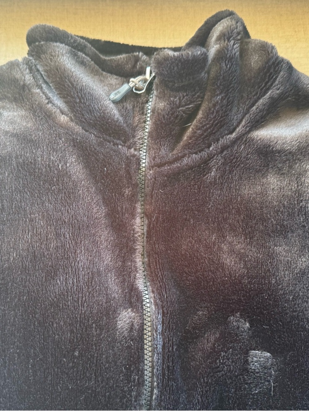 32 Degrees Heat Plush Jacket - Chocolate Brown Label
